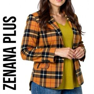 Zenana Outfitters MILITARY GREEN SLEEVELESS V-NECK ROUNDED HEM TANK NWOT 3X